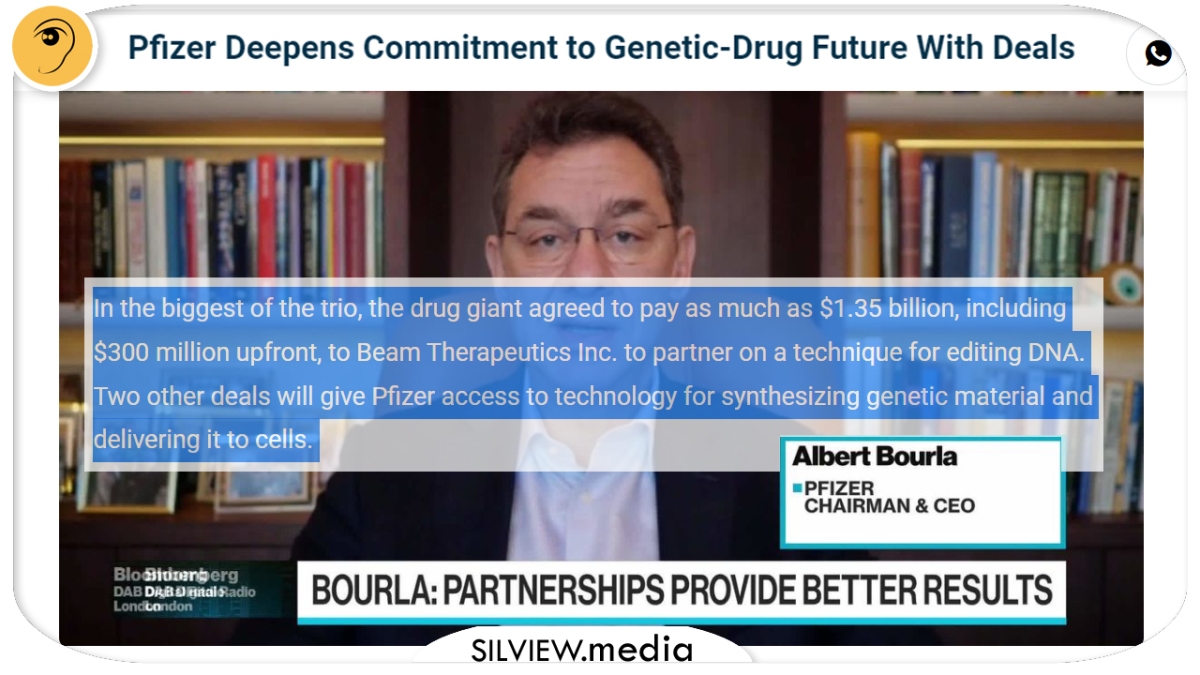 BREAKING! Pfizer is partnering with gene-editing companies to correct your DNA – CEO Albert Bourla