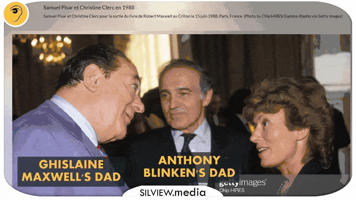 Reminder: Anthony Blinken’s dad was “longtime lawyer and confidant” of Ghislaine Maxwell’s Dad, worked for Epstein